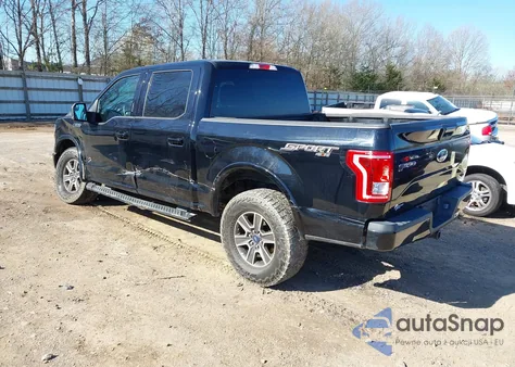 2017 Ford F-150 Xlt from USA, damaged, VIN 1FTEW1EG2HFB84673